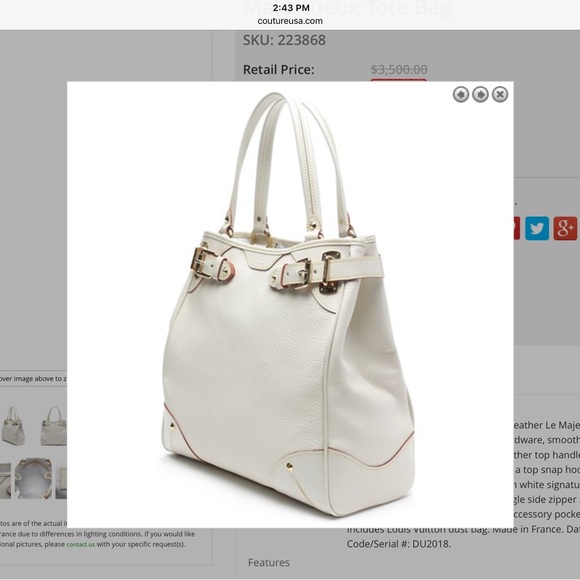 Louis Vuitton Suhali Majesteaux tote - Picture 10 of 14